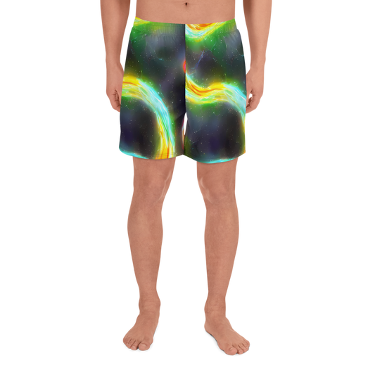 Men's Athletic Shorts - Sherwood Swirl