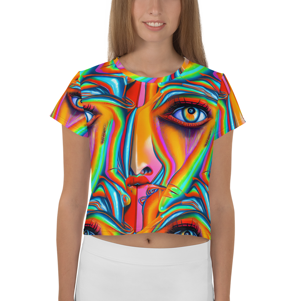 Women's Crop Tee - Kaleidovisions