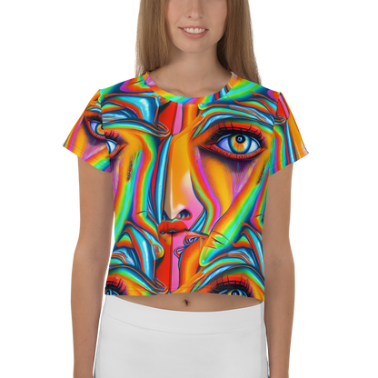 Women's Crop Tee - Kaleidovisions