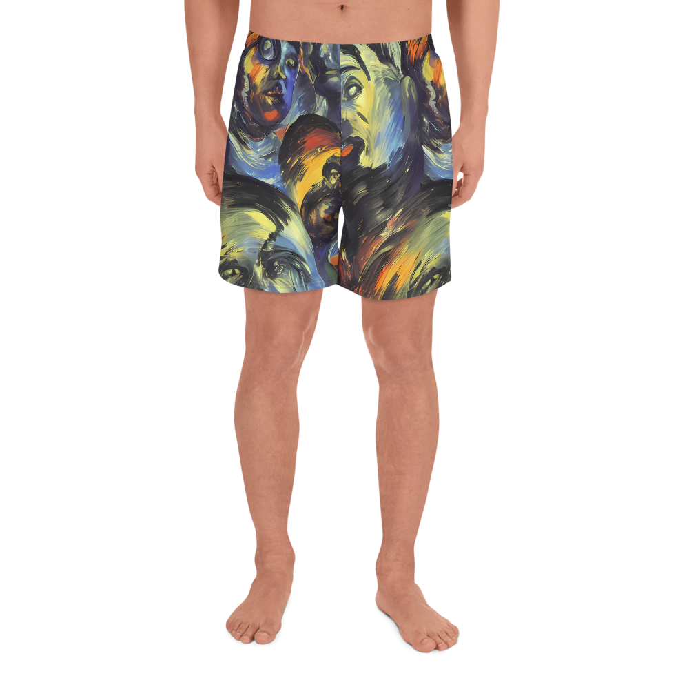 Men's Athletic Shorts - Cosmic Visages