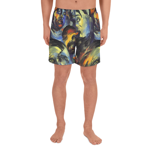 Men's Athletic Shorts - Cosmic Visages