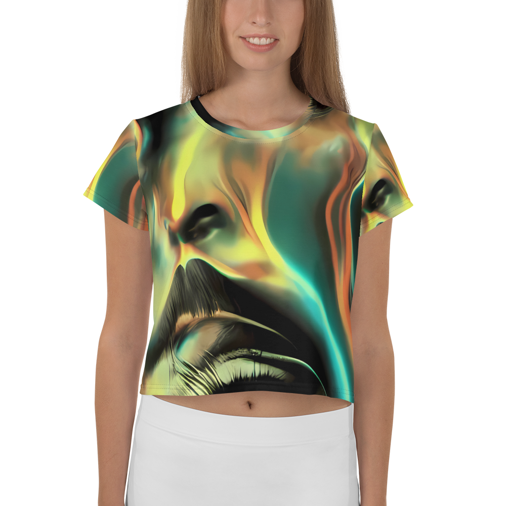 Women's Crop Tee - Newtonian Visage