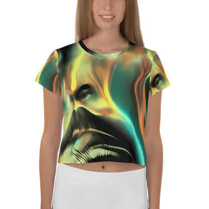 Women's Crop Tee - Newtonian Visage