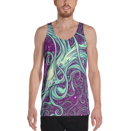 Men's Tank Top - Temple Swirls