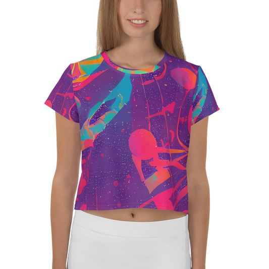 Women's Crop Tee - Spheric Rhapsody