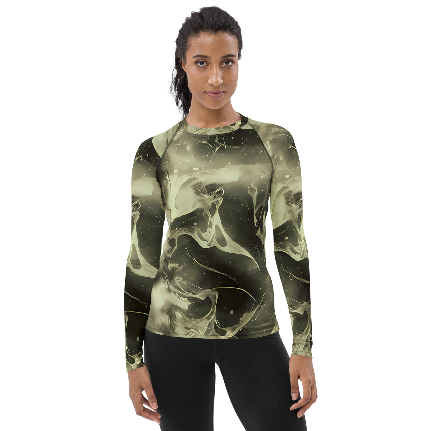 Women's Rash Guard - Biomech Whirl