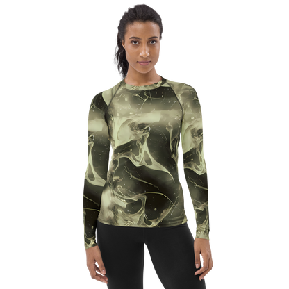 Women's Rash Guard - Biomech Whirl