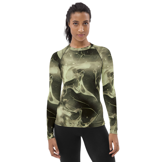 Women's Rash Guard - Biomech Whirl