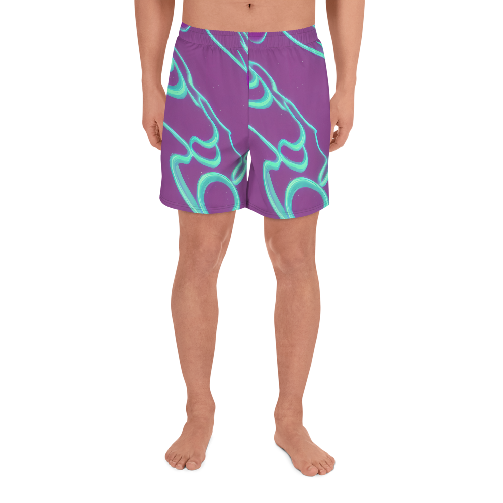 Men's Athletic Shorts - Neon Drift