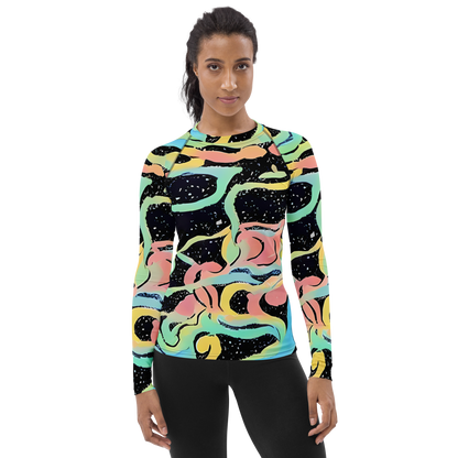 Women's Rash Guard - Mcguire Wavelength