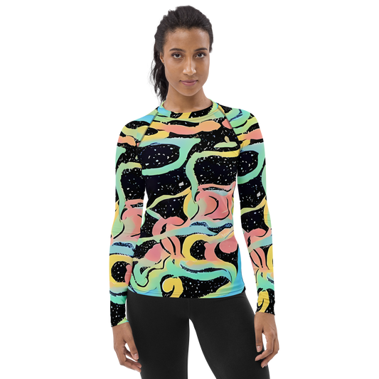 Women's Rash Guard - Mcguire Wavelength