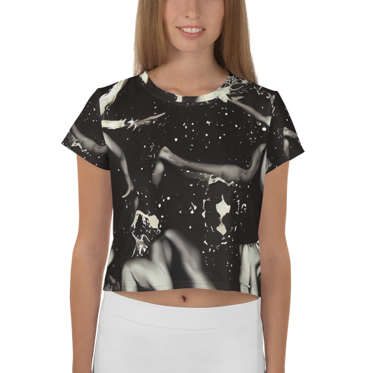 Women's Crop Tee - Newton's Silhouette