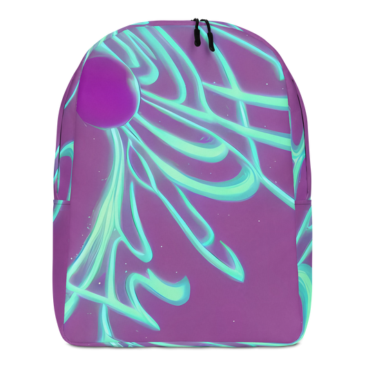 Minimalist Backpack - Neon Drift