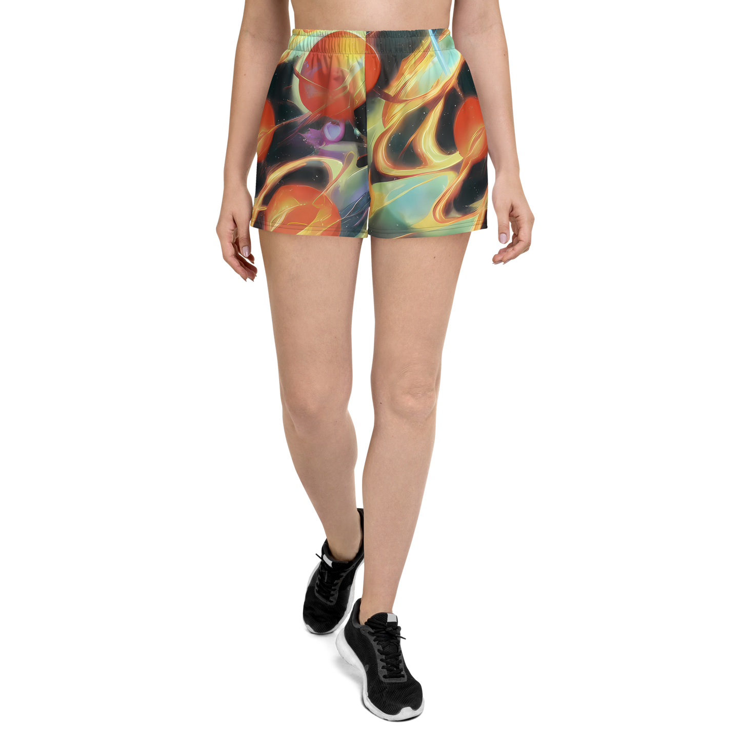 Women’s Athletic Shorts - Fabritius Fantasy