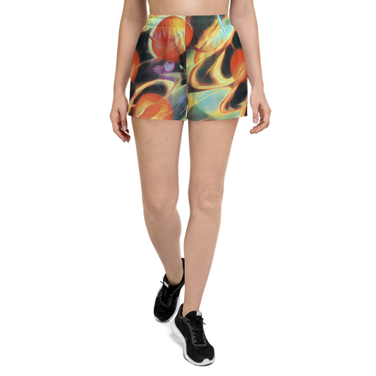 Women’s Athletic Shorts - Fabritius Fantasy