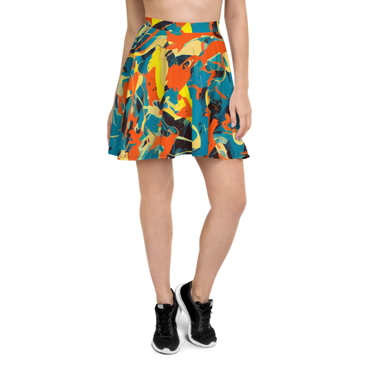 Skater Skirt - Abstract Tango