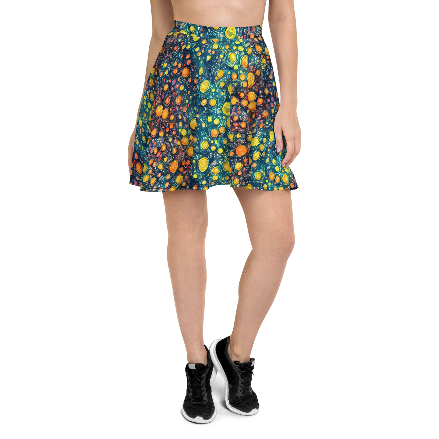 Skater Skirt - Starry Orbits