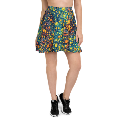 Skater Skirt - Starry Orbits