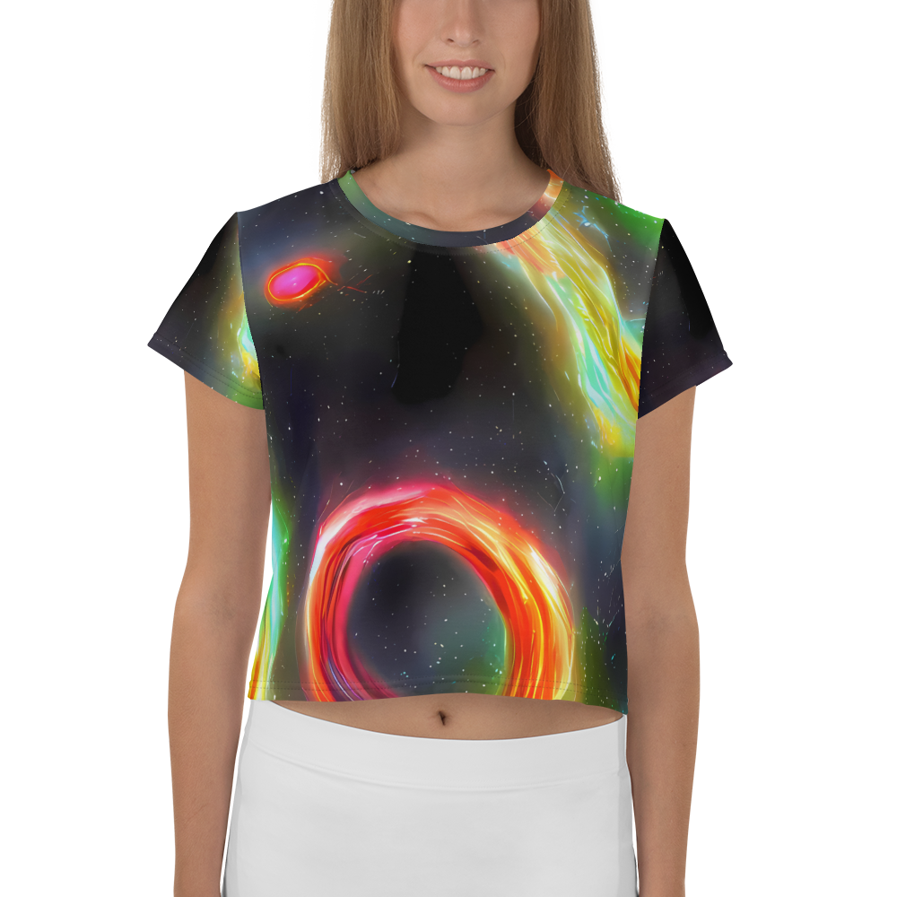 Women's Crop Tee - Sherwood Swirl