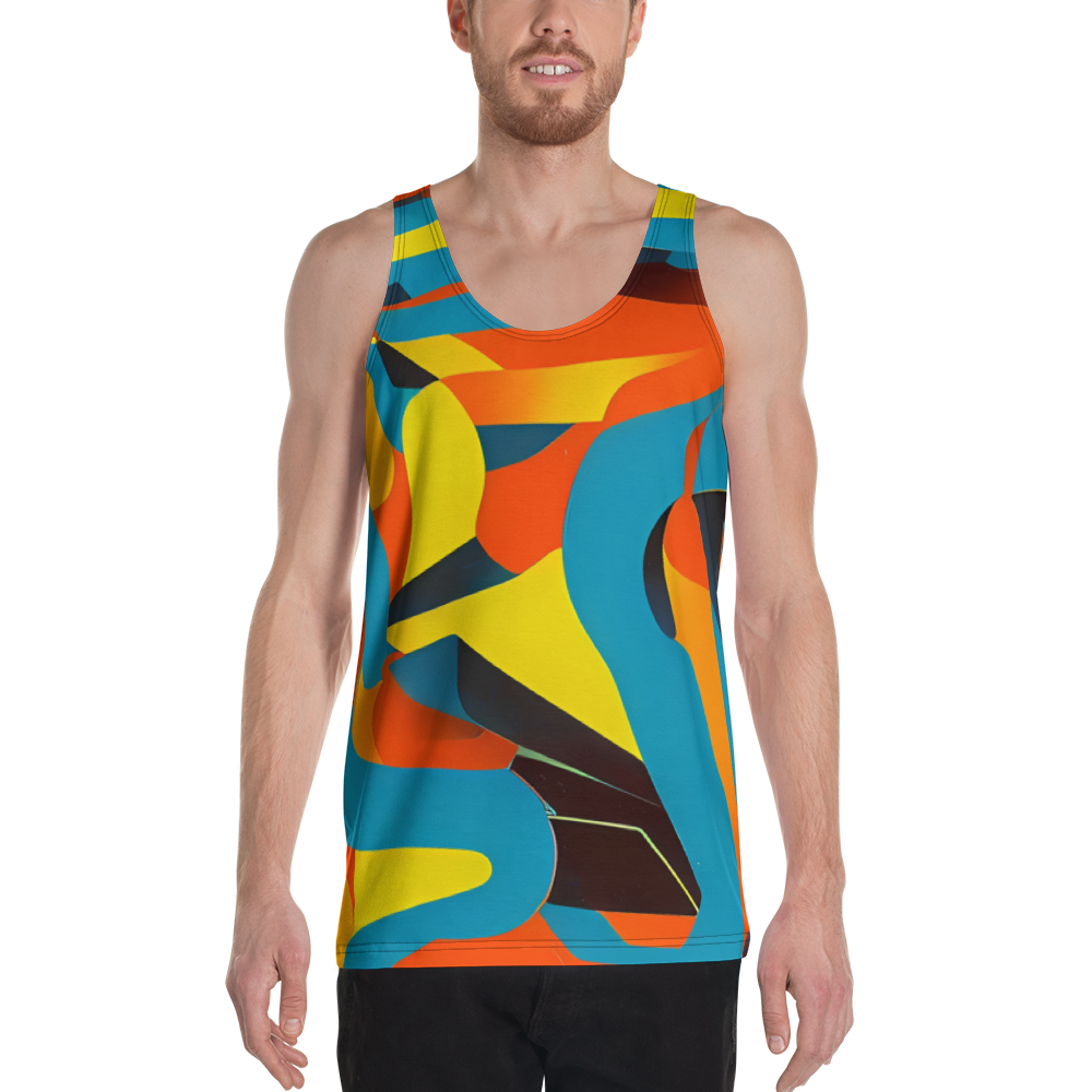 Men's Tank Top - Fragmented Rhapsody