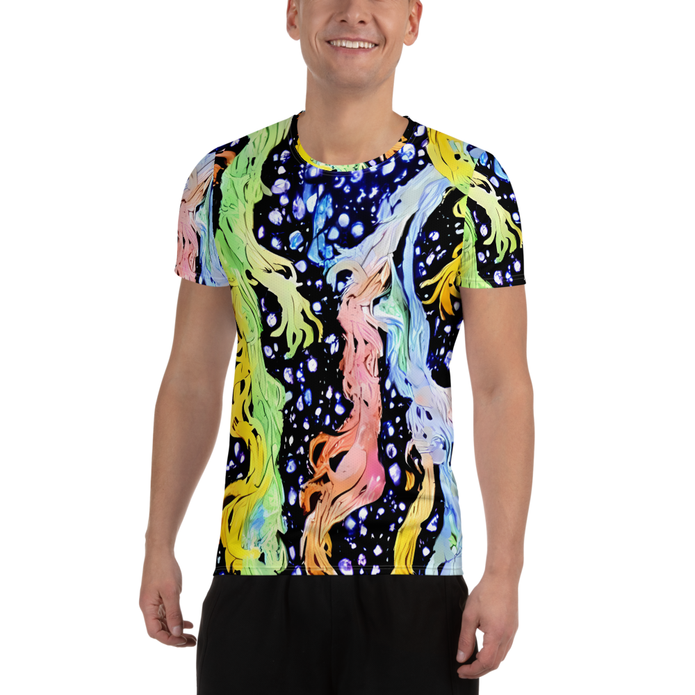 Men's Athletic T-Shirt - Celestial Serenade