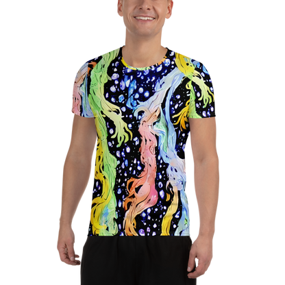 Men's Athletic T-Shirt - Celestial Serenade