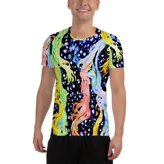 Men's Athletic T-Shirt - Celestial Serenade