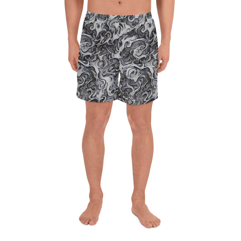 Men's Athletic Shorts - Mashburn Swirls