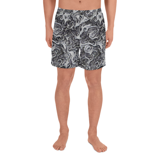 Men's Athletic Shorts - Mashburn Swirls