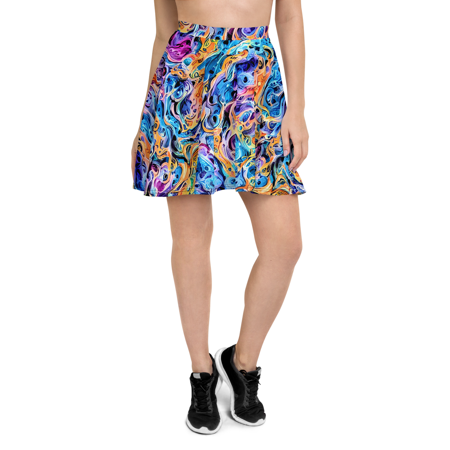 Skater Skirt - Rococo Vortex