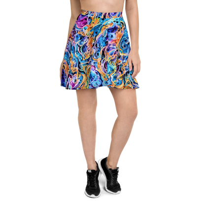 Skater Skirt - Rococo Vortex