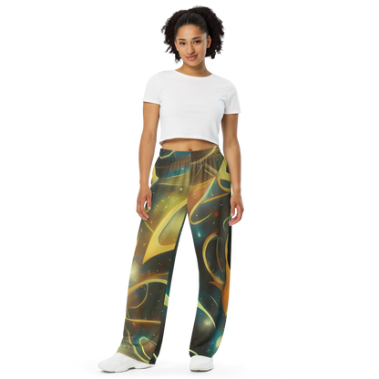 Wide-Leg Pants - Whispering Galaxies