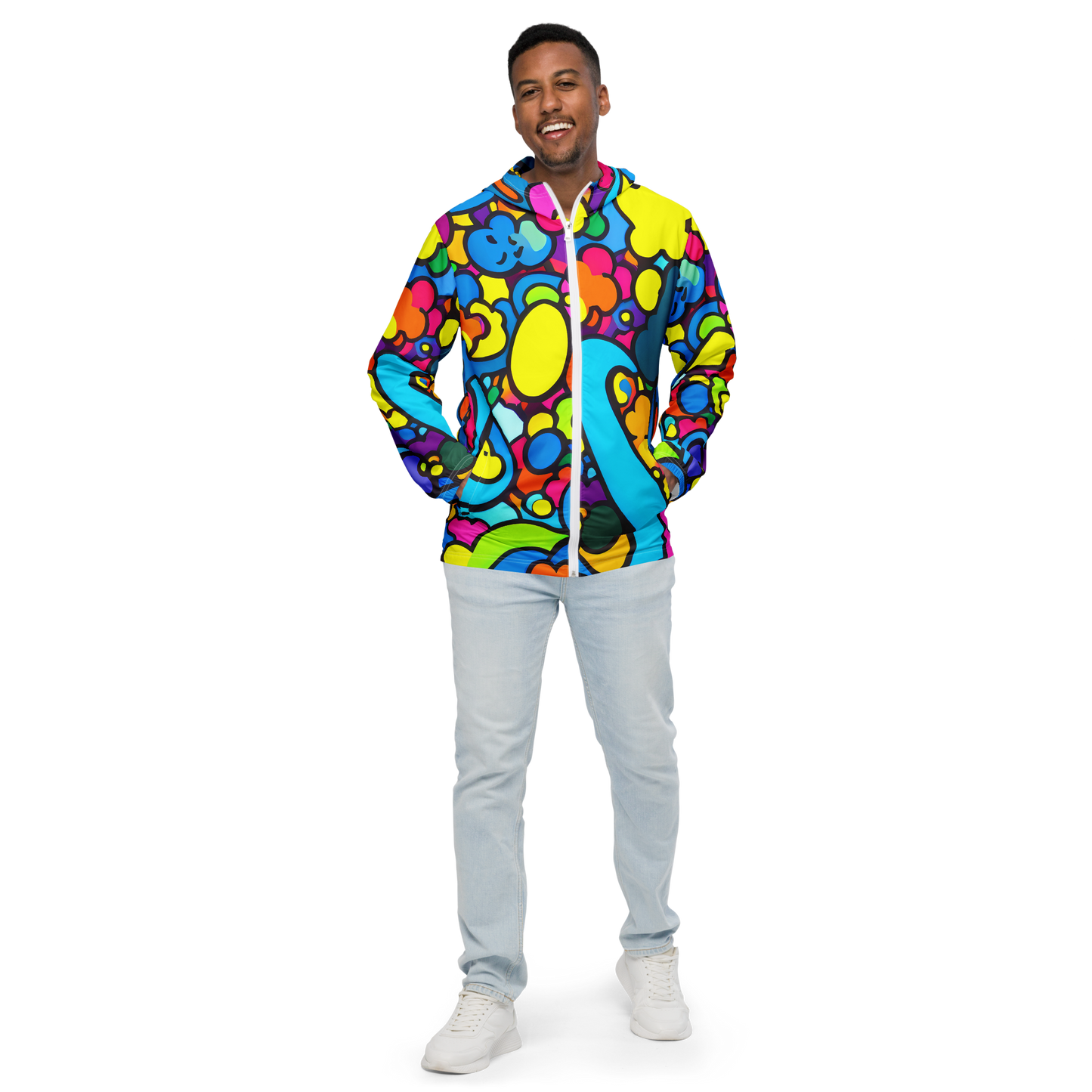 Men's Windbreaker - Pop Playland