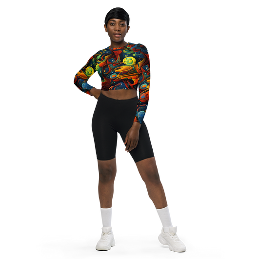 Long Sleeve Crop Top - Duncanson Dream