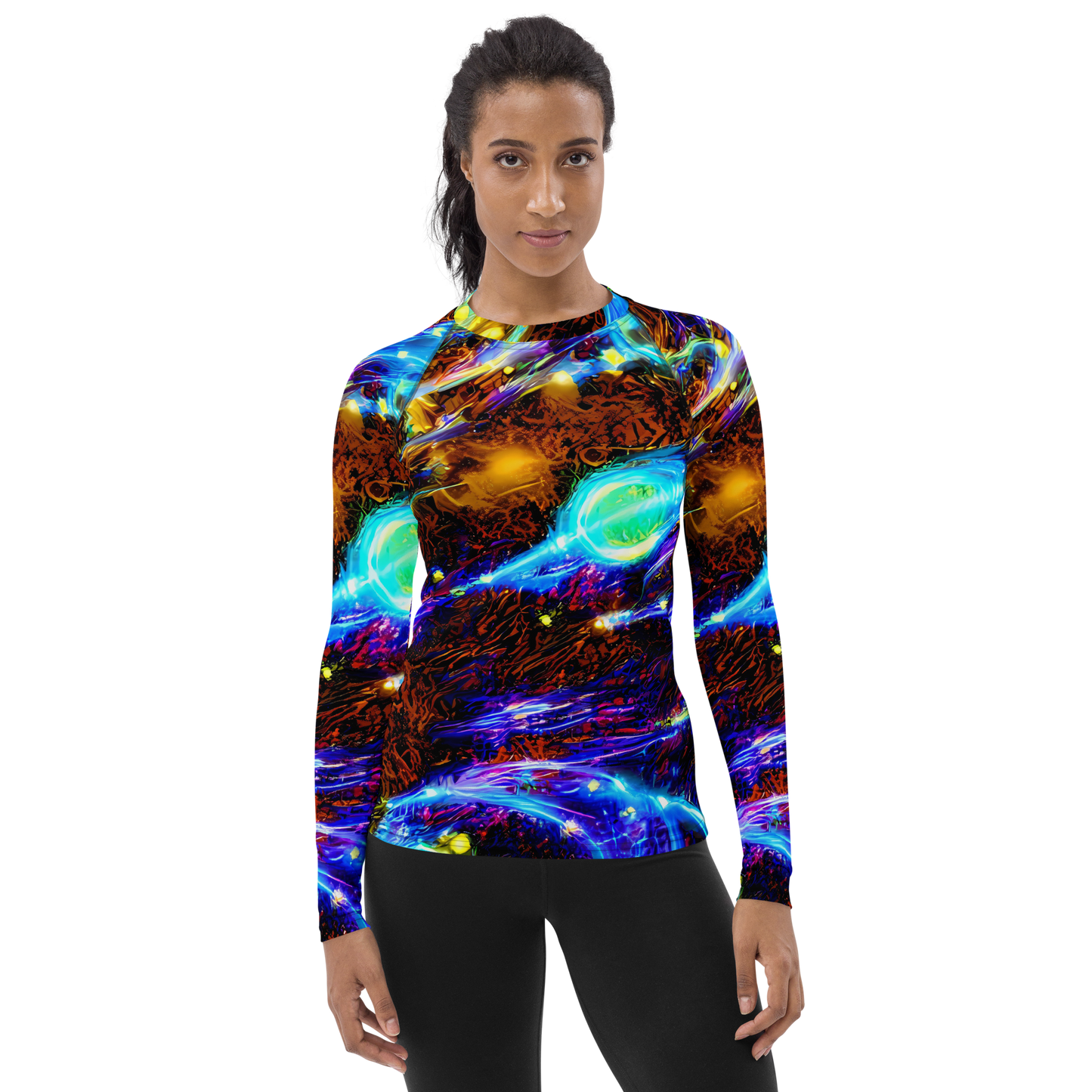 Women's Rash Guard - Neon Füssli