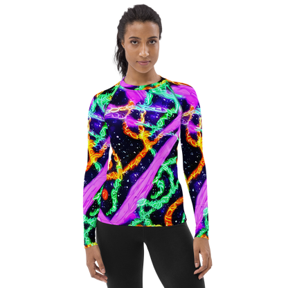 Women's Rash Guard - Enckell's Nebula