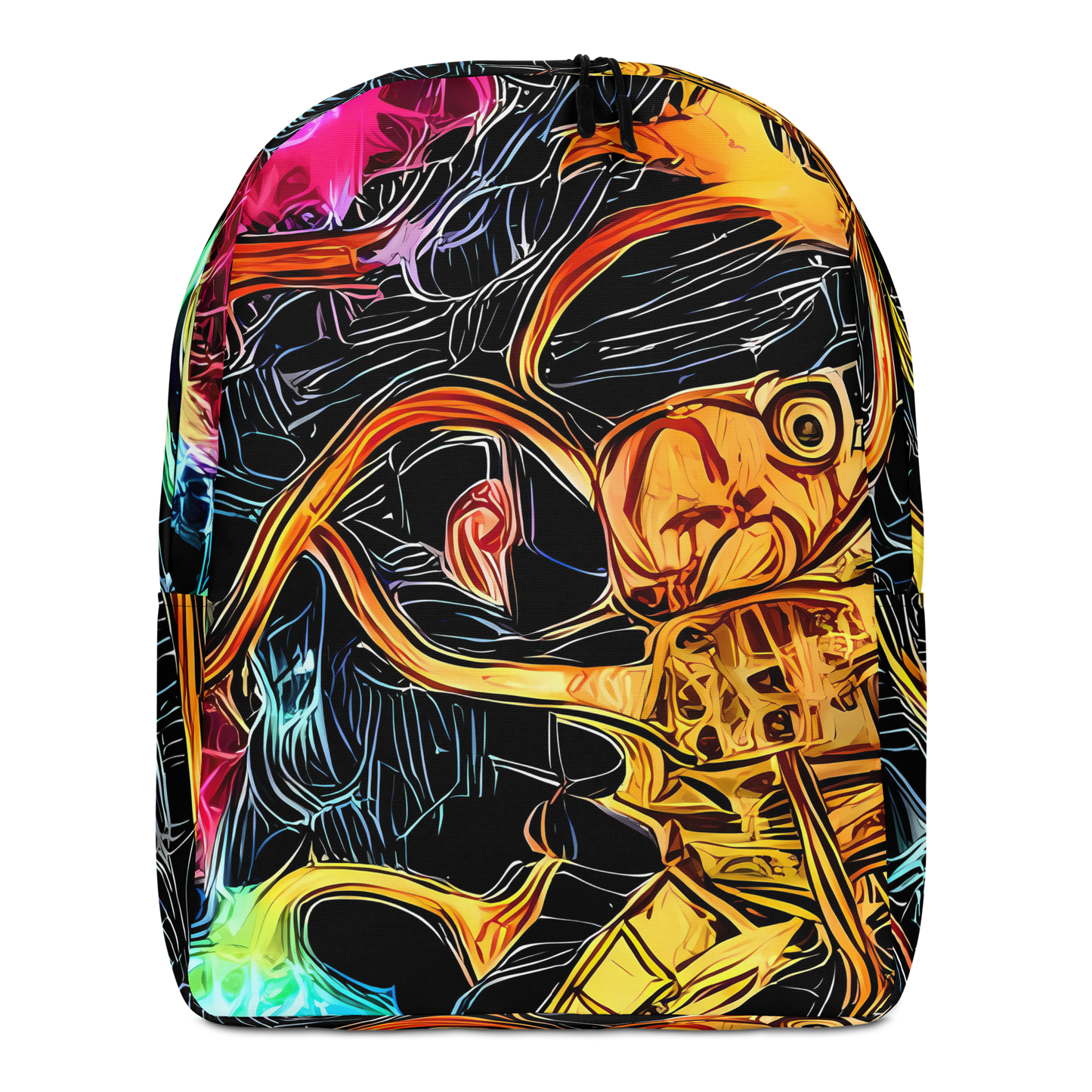 Minimalist Backpack - Psychedelic Pulsar