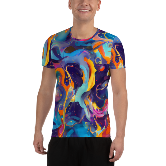 Men's Athletic T-Shirt - Whimsical Fusion