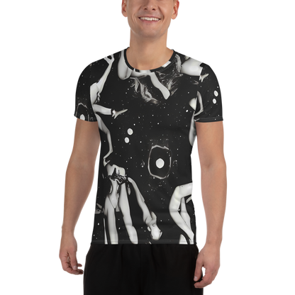 Men's Athletic T-Shirt - Galactic Vogue