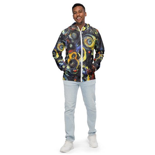 Men's Windbreaker - Corinthian Swirl