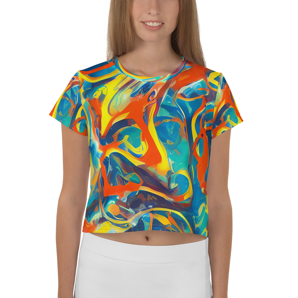 Women's Crop Tee - Chromatic Fusion