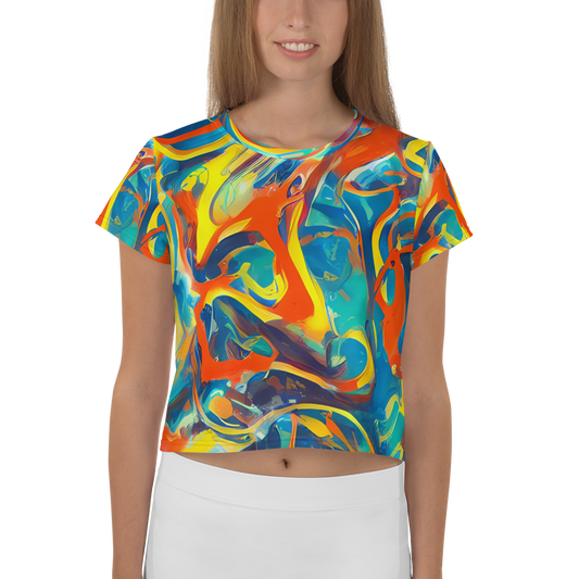 Women's Crop Tee - Chromatic Fusion