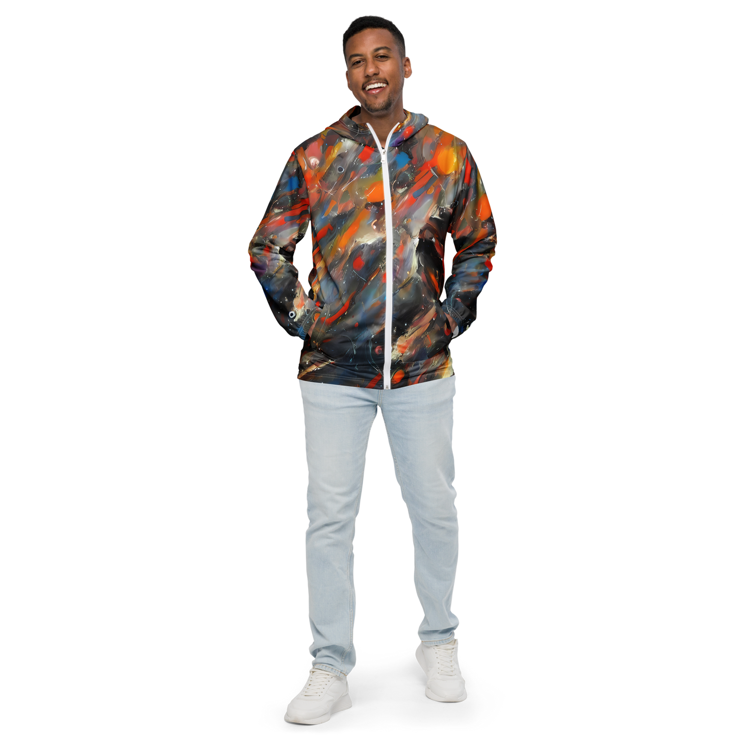 Men's Windbreaker - Palette Rush