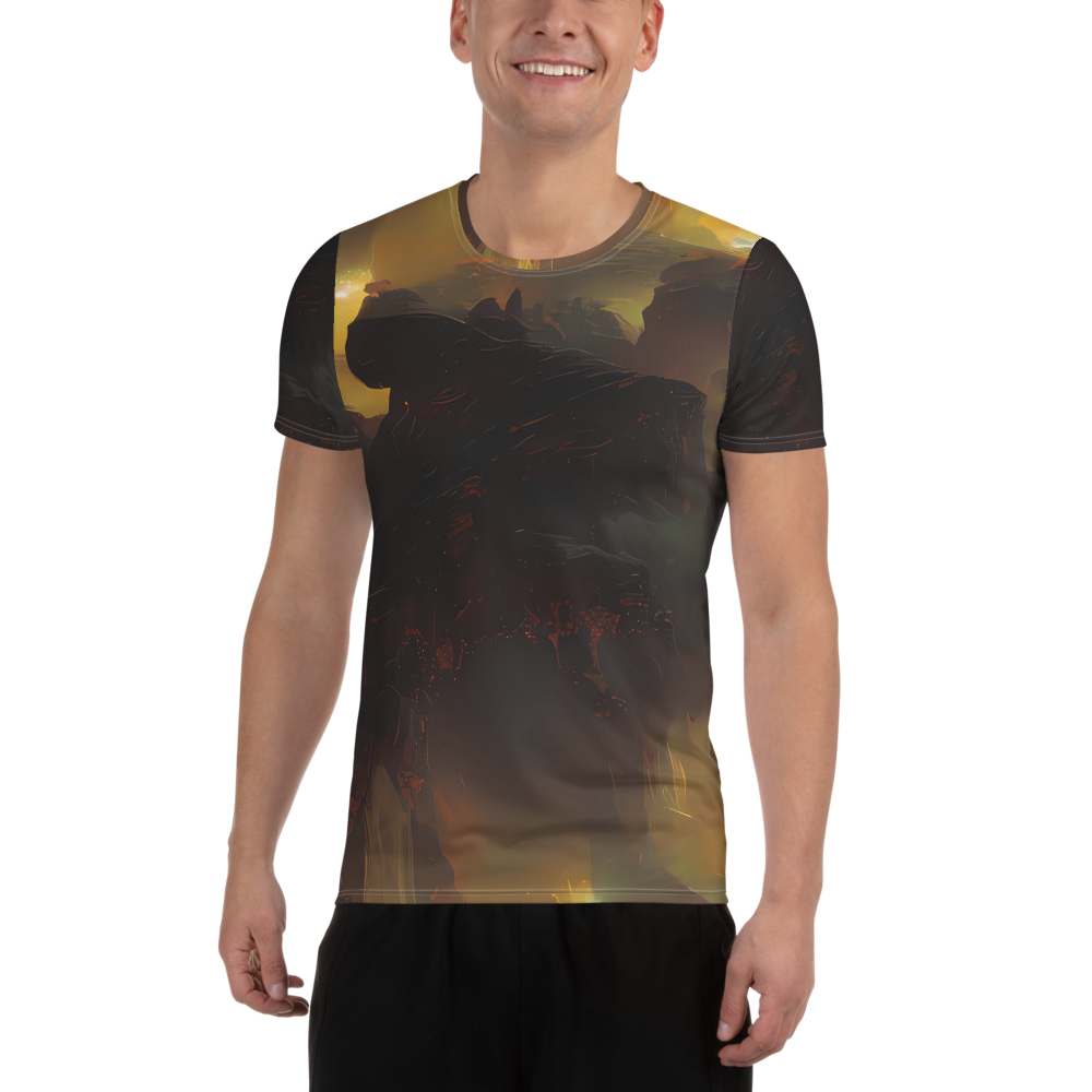 Men's Athletic T-Shirt - Solar Torrent