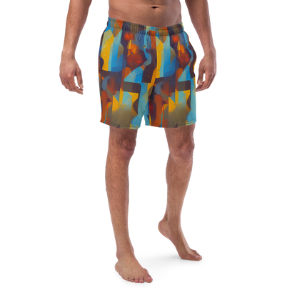 Swim Trunks - Cubist Dusk