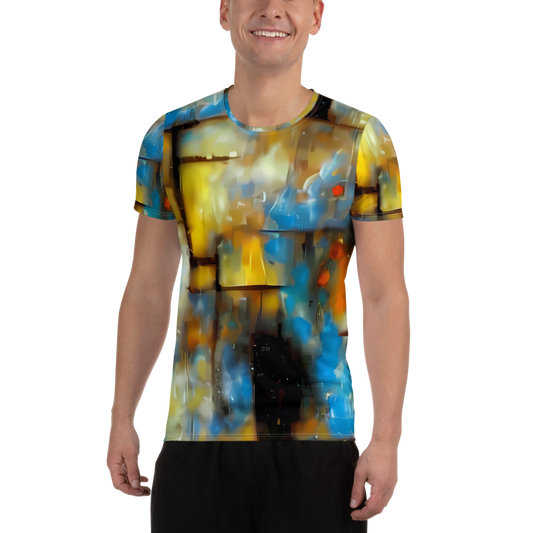 Men's Athletic T-Shirt - Kohn Cubism