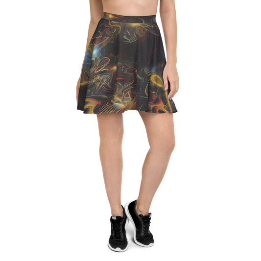 Skater Skirt - Galactic Swirl