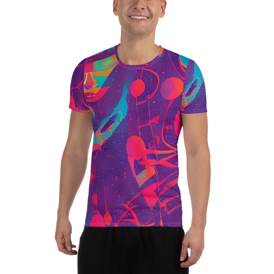 Men's Athletic T-Shirt - Spheric Rhapsody