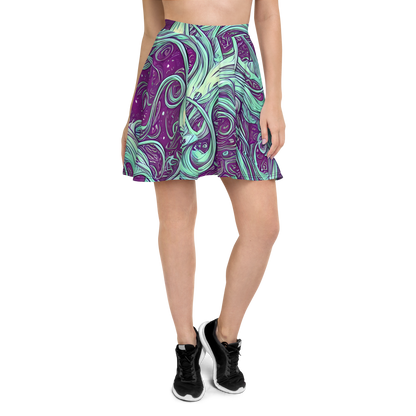 Skater Skirt - Temple Swirls