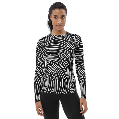 Women's Rash Guard - Acconci Waves